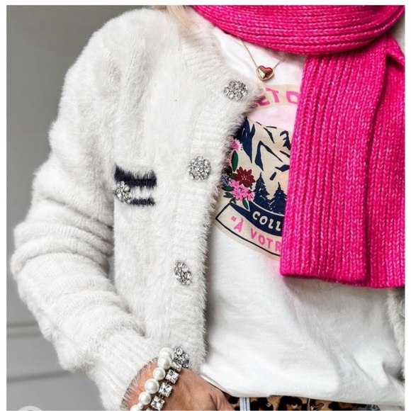 J. Crew Brushed Yarn Sweater Lady Jacket NWT - Picture 12 of 12